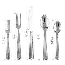 Load image into Gallery viewer, Supreme Stainless Steel 20-Piece Strip Flatware Set