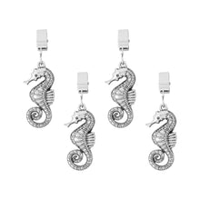 Load image into Gallery viewer, UPware 4-Piece Seahorse Zinc Alloy Tablecloth Weights