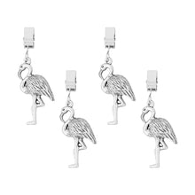 Load image into Gallery viewer, UPware 4-Piece Flamingo Zinc Alloy Tablecloth Weights