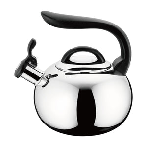 Supreme Stainless Steel Traditional 2 qt. Whistling Kettle