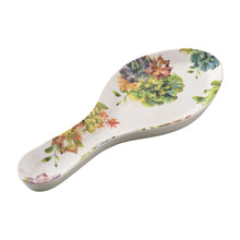 Load image into Gallery viewer, Gourmet Art 2-Piece Succulents Melamine Spoon Rest