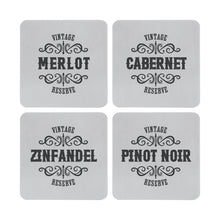 Load image into Gallery viewer, Supreme Stainless Steel 4-Piece Wine Coaster