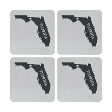 Load image into Gallery viewer, Supreme Stainless Steel 4-Piece Florida Coaster