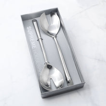 Load image into Gallery viewer, Supreme Stainless Steel 2-Piece Beveled Edge Salad Fork