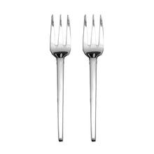 Load image into Gallery viewer, Supreme Stainless Steel 2-Piece Square Handle Dessert Fork