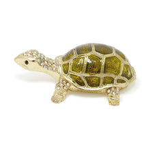Load image into Gallery viewer, Green Turtle Trinket Box