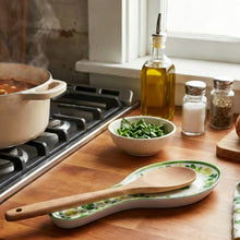 Load image into Gallery viewer, Shamrock Melamine Spoon Rest