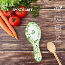 Load image into Gallery viewer, Shamrock Melamine Spoon Rest