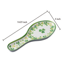 Load image into Gallery viewer, Shamrock Melamine Spoon Rest