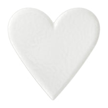 Load image into Gallery viewer, Heart 14" Melamine Serving Platter, White