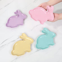 Load image into Gallery viewer, Easter Rabbit 9 1/4" Melamine Plate, Set of 4