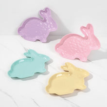 Load image into Gallery viewer, Easter Rabbit 9 1/4" Melamine Plate, Set of 4