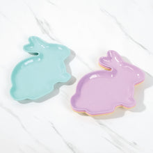Load image into Gallery viewer, Easter Rabbit 9 1/4" Melamine Plate, Set of 4
