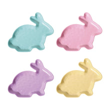 Load image into Gallery viewer, Easter Rabbit 9 1/4" Melamine Plate, Set of 4