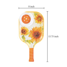Load image into Gallery viewer, Sunflower 15.75" Melamine Chip and Dip Snack Tray