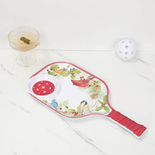 Load image into Gallery viewer, Winter Birds 15.75" Melamine Chip and Dip Snack Tray