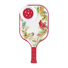 Load image into Gallery viewer, Winter Birds 15.75" Melamine Chip and Dip Snack Tray