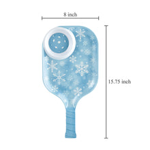 Load image into Gallery viewer, Snowflake 15.75" Melamine Chip and Dip Snack Tray