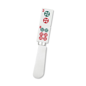 Mr. Spreader 4-Piece Mahjong Resin Cheese Spreader, Assorted