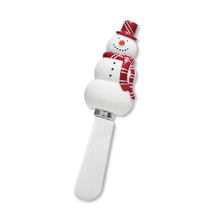 Load image into Gallery viewer, Snowmen Cheese Spreader Set of 4