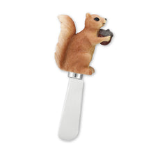 Load image into Gallery viewer, Mr. Spreader 4-Piece Woodland Animals Resin Cheese Spreader, Assorted