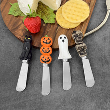 Load image into Gallery viewer, Halloween Cheese Spreader Set of 4