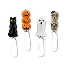 Load image into Gallery viewer, Halloween Cheese Spreader Set of 4