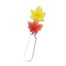 Load image into Gallery viewer, Fall Leaves Cheese Spreader Set of 4