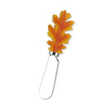 Load image into Gallery viewer, Fall Leaves Cheese Spreader Set of 4