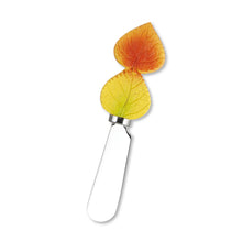 Load image into Gallery viewer, Fall Leaves Cheese Spreader Set of 4