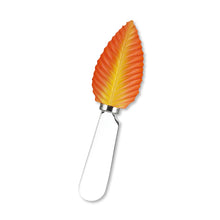 Load image into Gallery viewer, Fall Leaves Cheese Spreader Set of 4