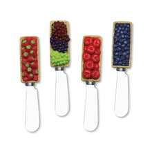 Load image into Gallery viewer, Mr. Spreader 4-Piece Fruit Basket Resin Cheese Spreader