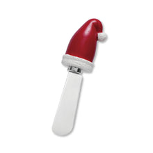 Load image into Gallery viewer, Santa Hats Cheese Spreader Set of 4