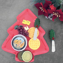Load image into Gallery viewer, Holly Days Cheese Spreader Set of 4