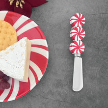 Load image into Gallery viewer, Peppermint Candies Cheese Spreader Set of 4