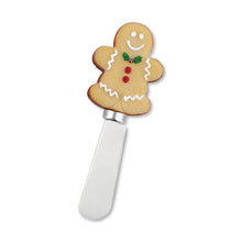 Load image into Gallery viewer, Gingerbread Men Cheese Spreader Set of 4