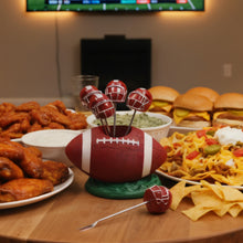 Load image into Gallery viewer, Football Cocktail Picks, Set of 7