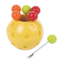 Load image into Gallery viewer, Pickleball w/Ball Cocktail Picks, Set of 7