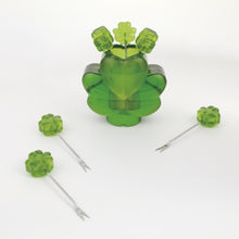 Load image into Gallery viewer, Shamrock Cocktail Picks, Set of 7