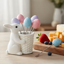 Load image into Gallery viewer, Easter Bunny Cocktail Picks, Set of 7