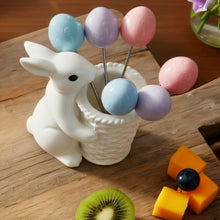 Load image into Gallery viewer, Easter Bunny Cocktail Picks, Set of 7