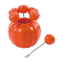 Load image into Gallery viewer, Pumpkin Cocktail Picks, Set of 7