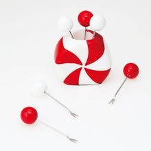 Load image into Gallery viewer, Peppermint Cocktail Picks, Set of 7
