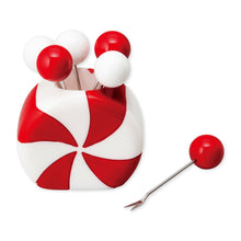 Load image into Gallery viewer, Peppermint Cocktail Picks, Set of 7
