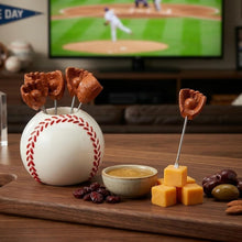 Load image into Gallery viewer, Baseball Cocktail Picks, Set of 7