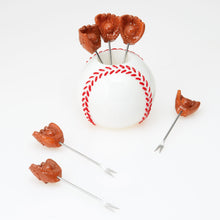 Load image into Gallery viewer, Baseball Cocktail Picks, Set of 7