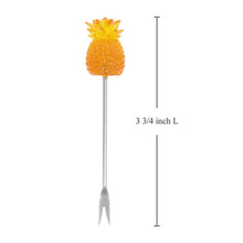 Load image into Gallery viewer, Pineapple Cocktail Picks, Set of 6