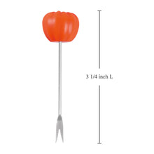 Load image into Gallery viewer, Pumpkin Cocktail Picks, Set of 6