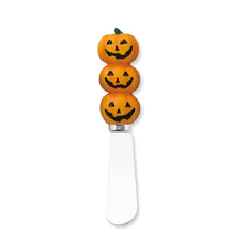 Load image into Gallery viewer, Jack O'Lantern Cheese Spreader Set of 3
