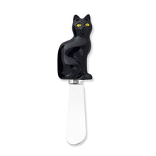 Load image into Gallery viewer, Black Cat Cheese Spreader Set of 3